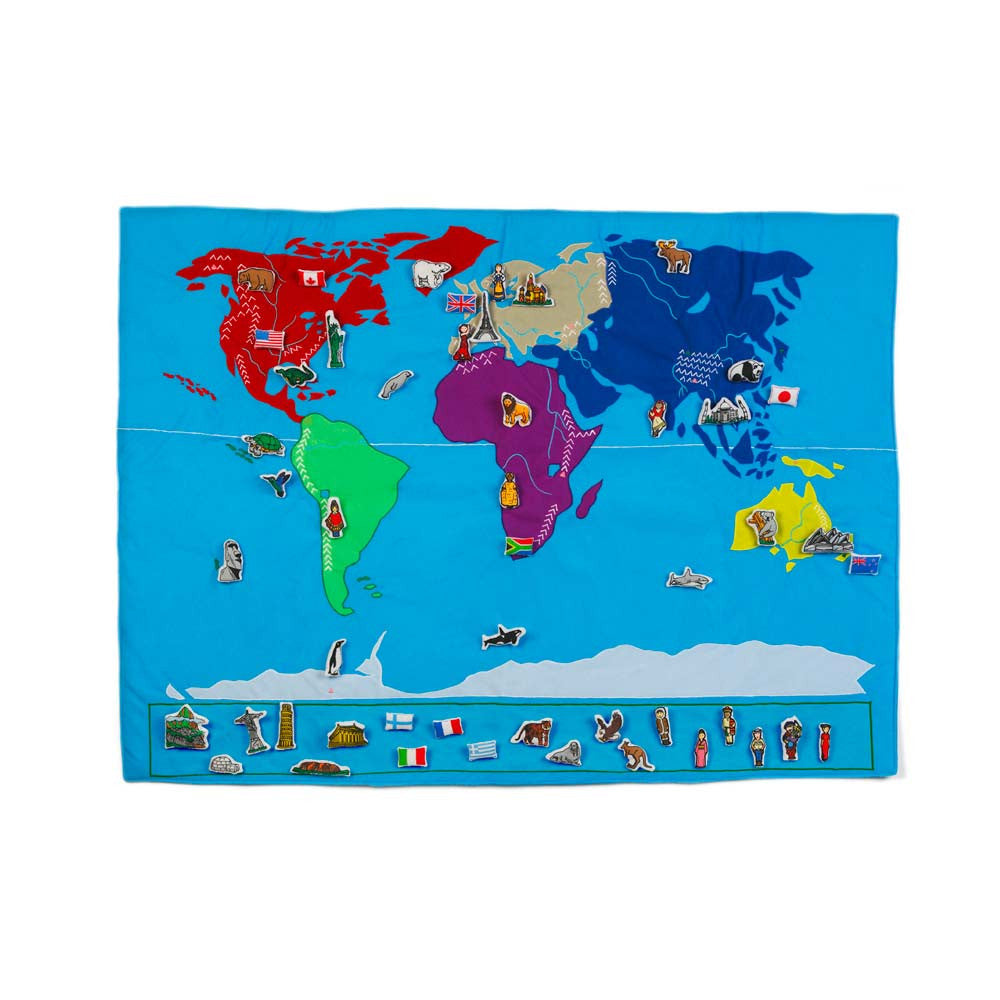 Oskar & Ellen Världskarta