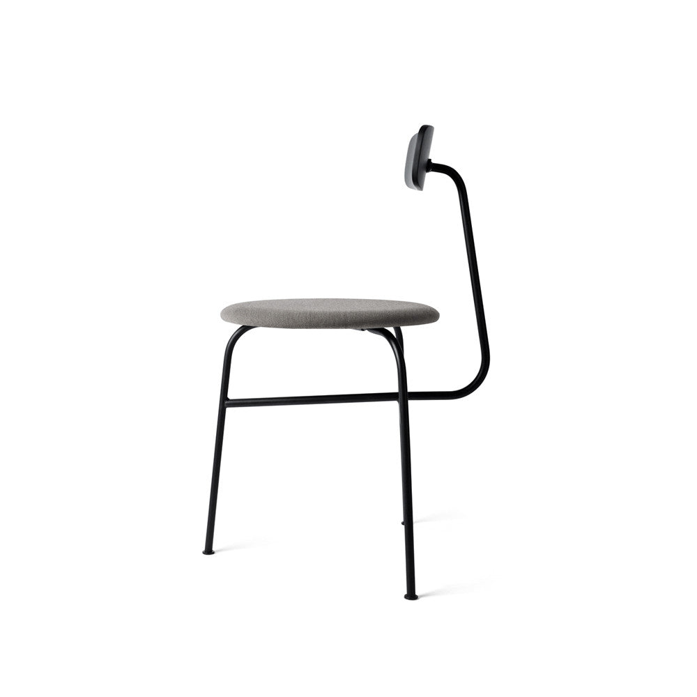 MENU Afteroom Chair Stol Stoppad Padded Black Grey Svart Grå