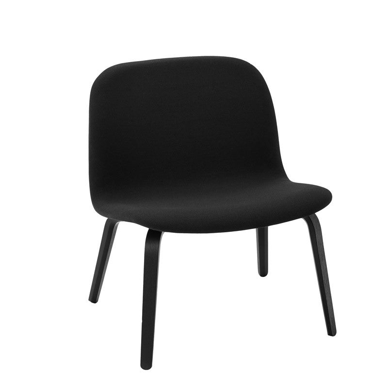 Muuto Visu Lounge Chair Black Steelcut Trio190