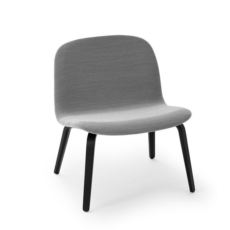 Muuto Visu Lounge Chair Black Steelcut Trio124