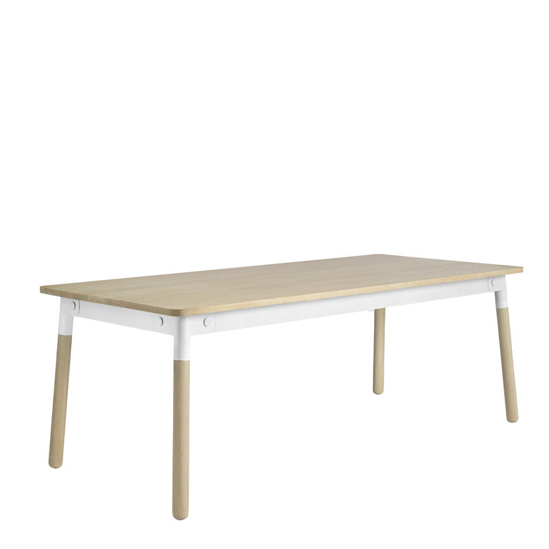 Muuto Adaptable Table Oak/White/Oak