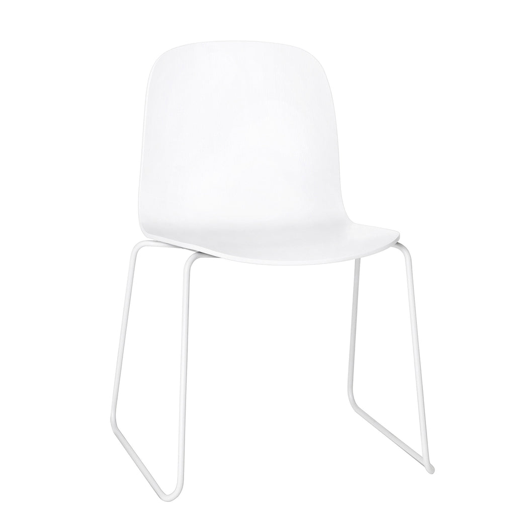 Muuto Visu Chair Wire Base White