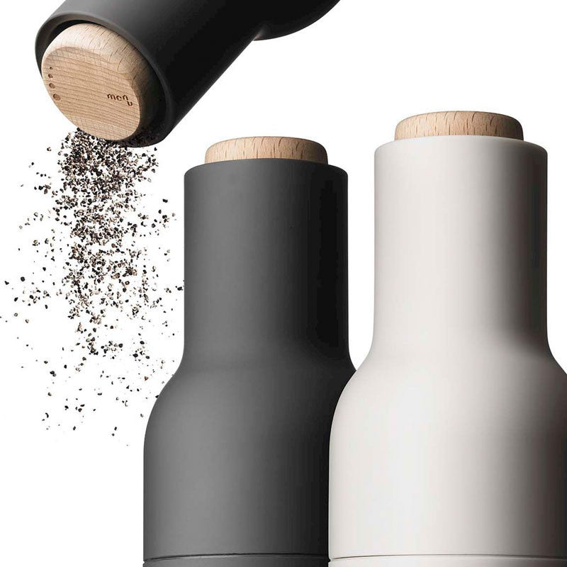 Menu Bottle Grinder Small 2-pack Carbon Ash