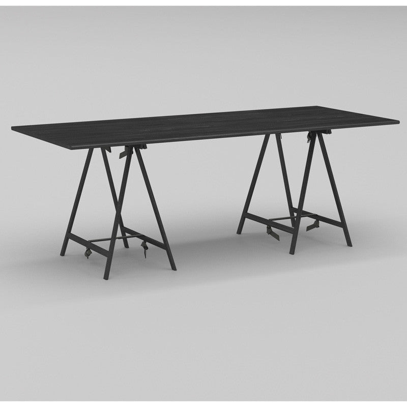 Menu Knot Trestle and Table Top Black